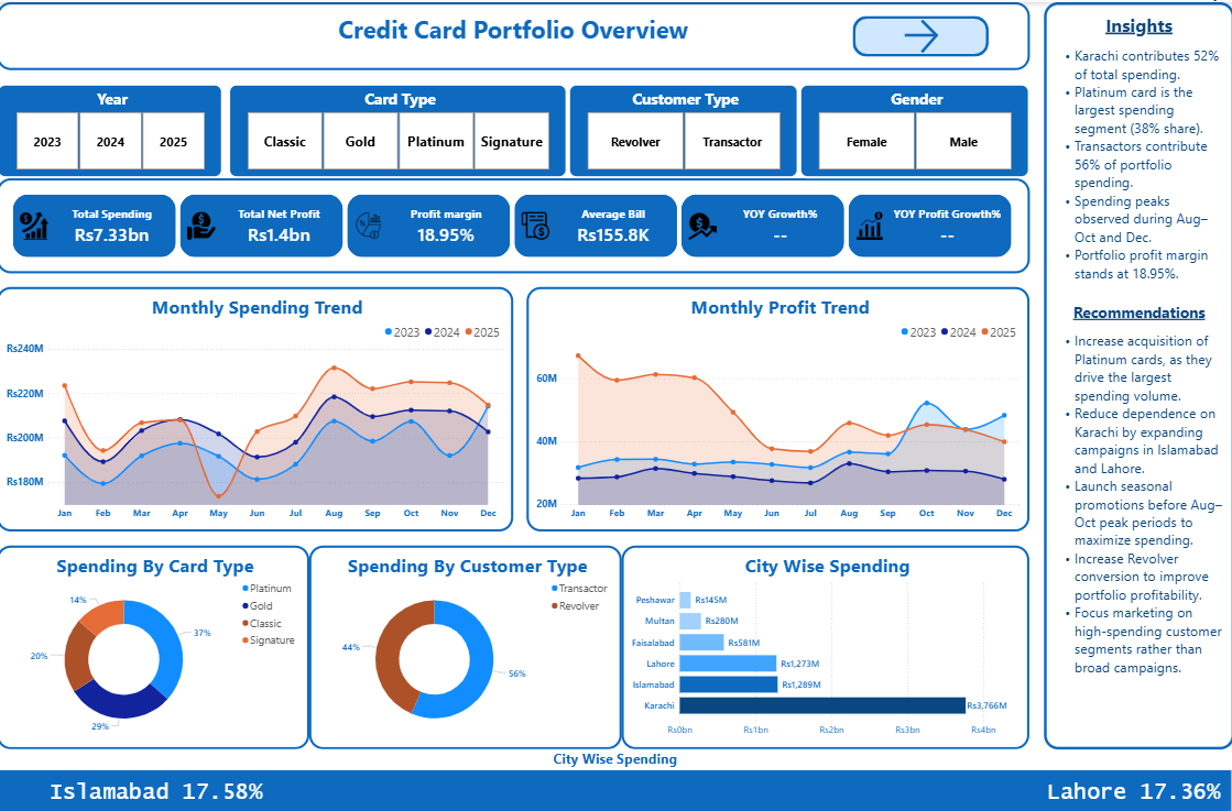 Credit Card Portfolio Analysis